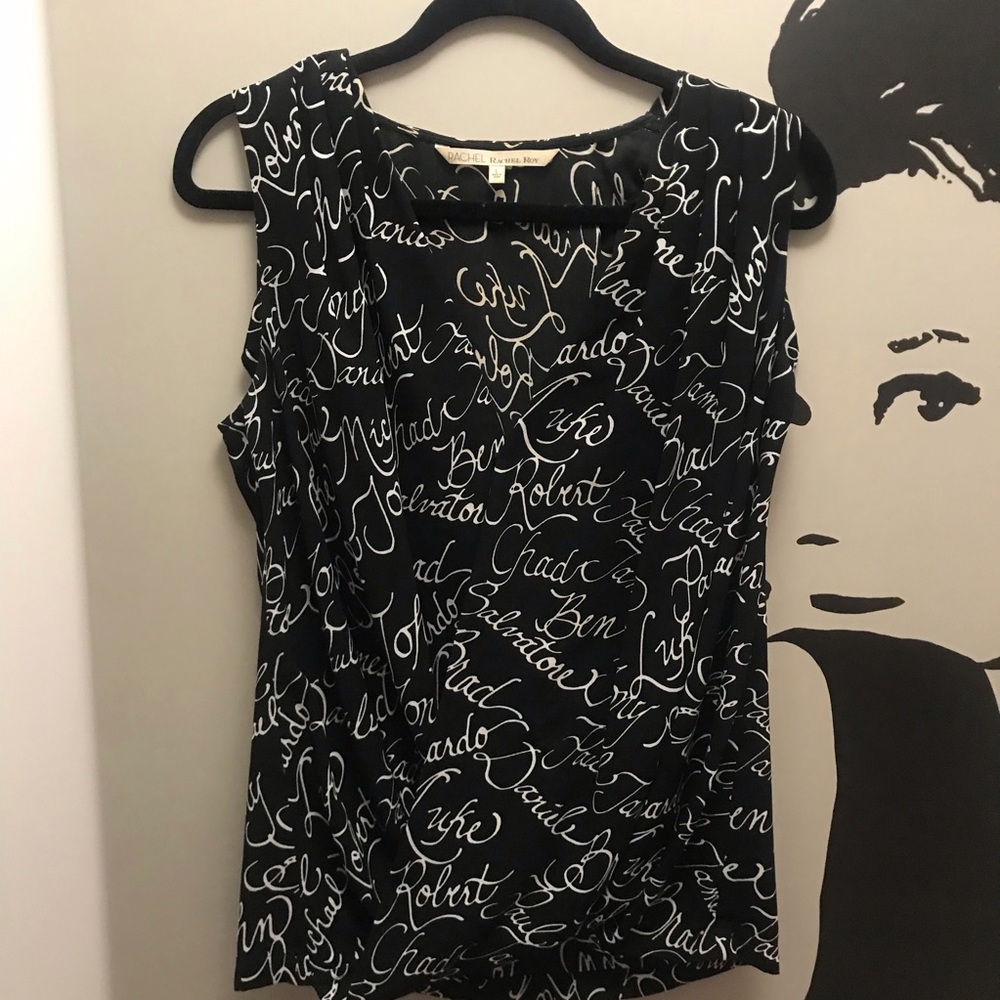 Rachel by Rachel Roy wrap blouse